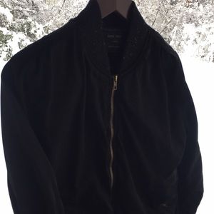 Black Bomber Jacket